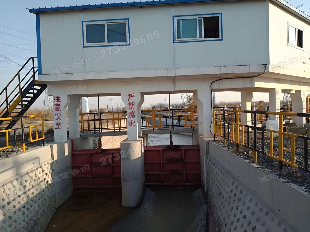 峡江县双孔涵闸站闸门