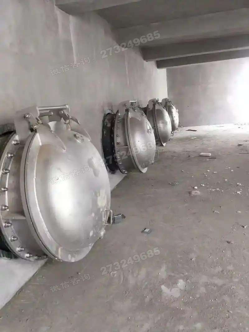 河道池底不锈钢拍门