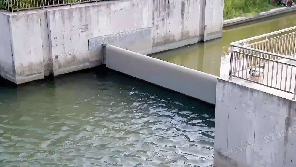 宁陵县城市景观底轴钢坝