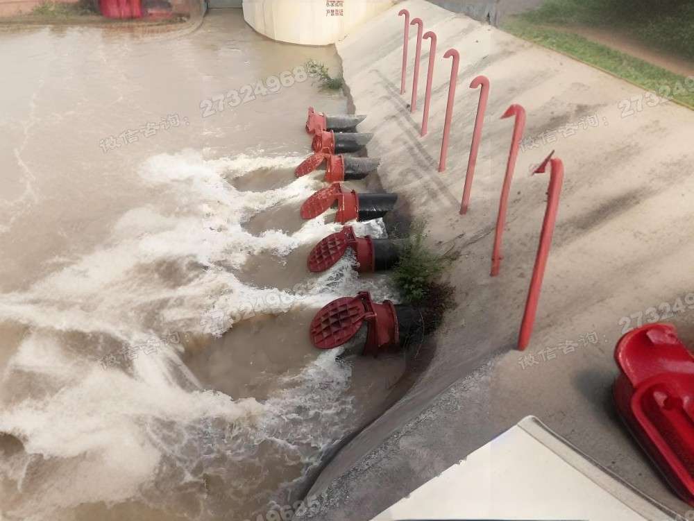 巴塘县河岸排水潮门