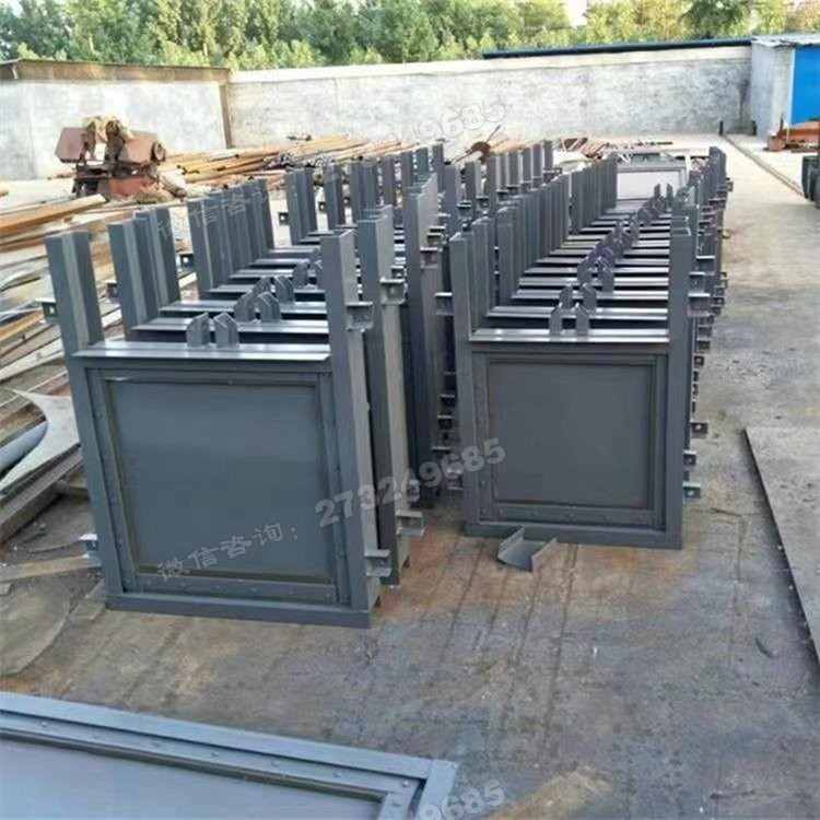 巴塘县灰色小型钢制闸门