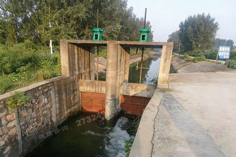峡江县双门渠道灌溉闸