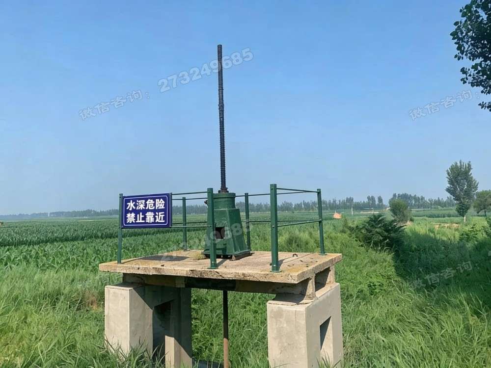 绿色启闭机渠道闸