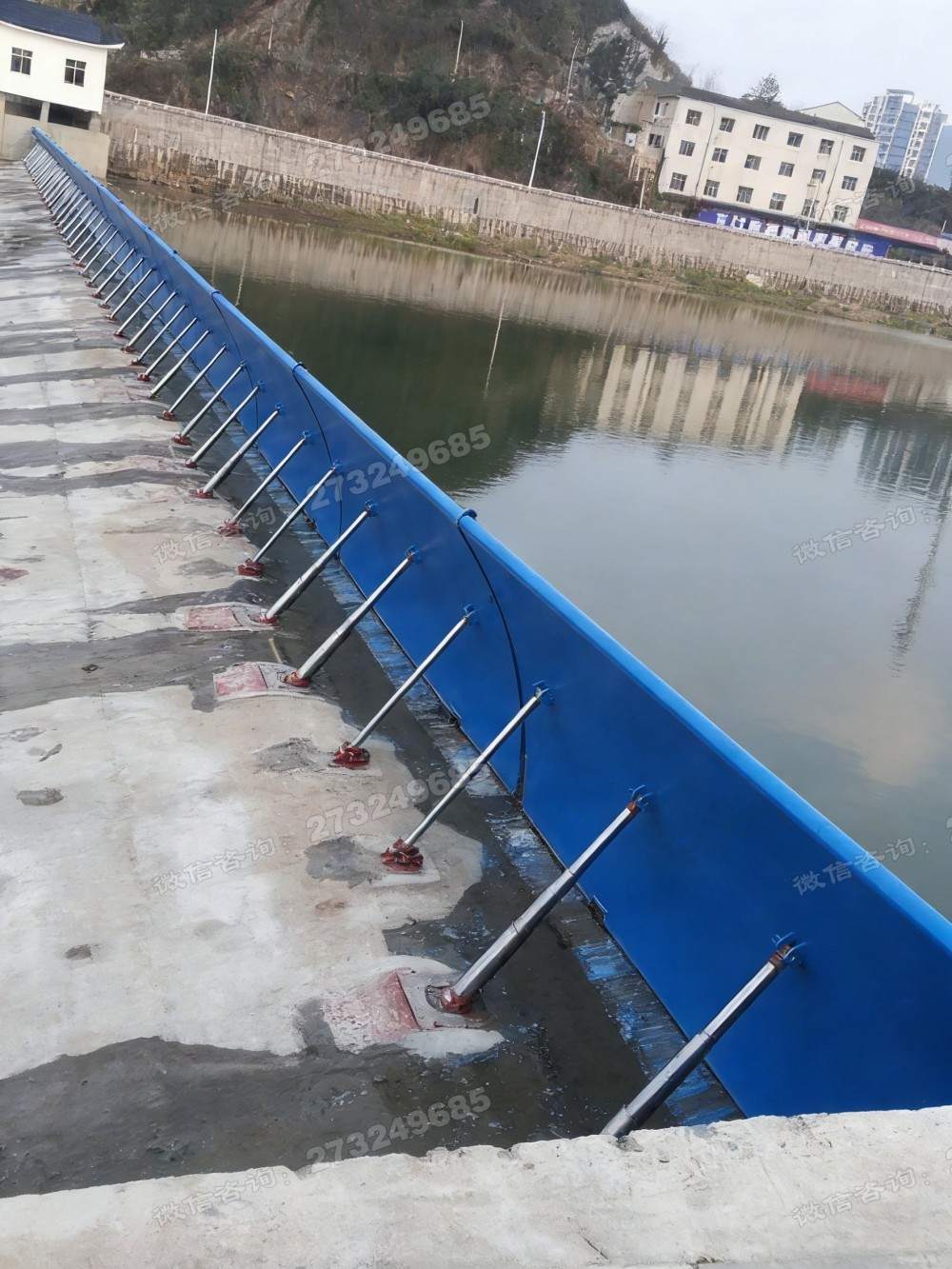 台山城市河道液压坝闸门系统