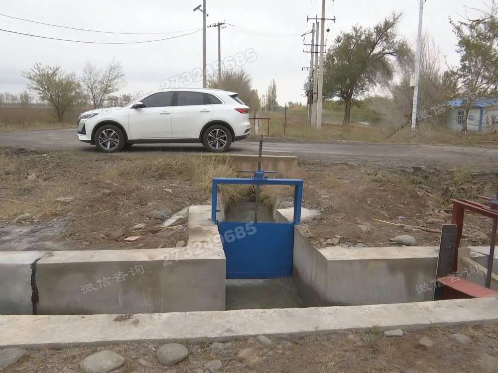 额济纳旗小型渠道铸铁闸门