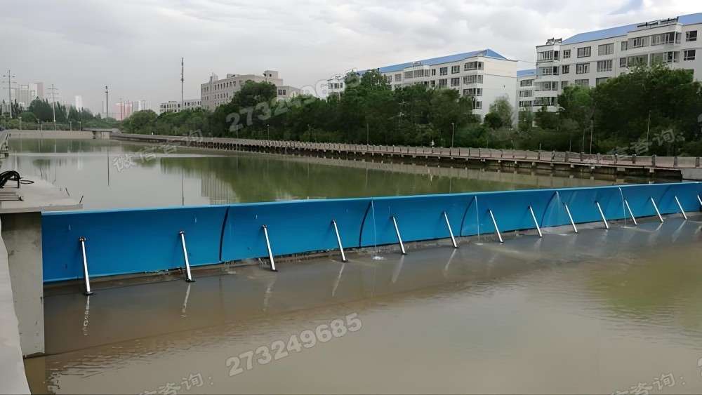 略阳县城市景观液压钢坝