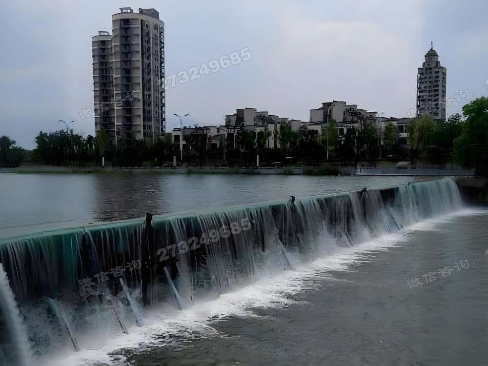 略阳县城市景观瀑布液压钢坝