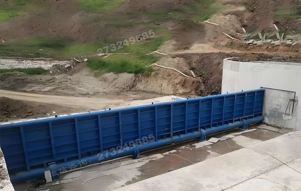 建昌县底轴驱动防洪液压钢坝