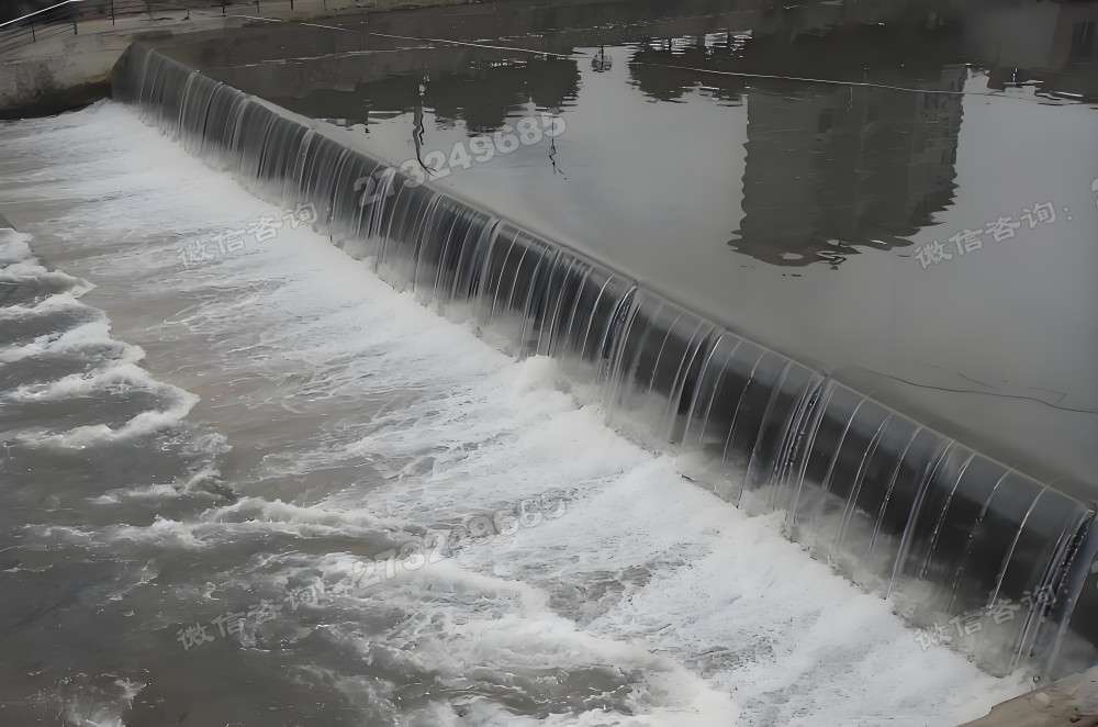 巴塘县深灰色城市瀑布液压钢坝