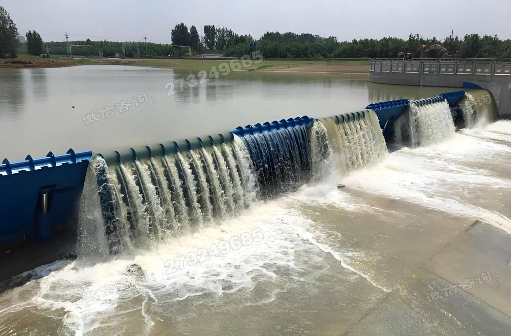 台山景观瀑布液压钢坝