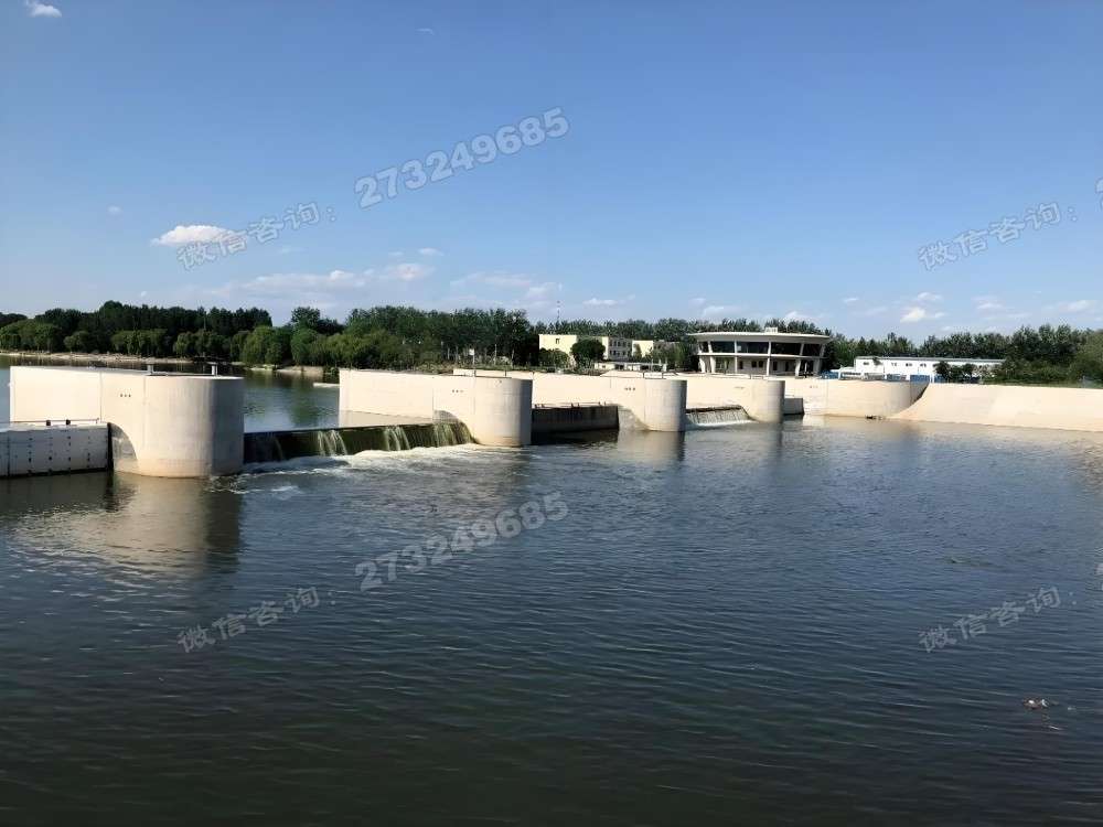 万荣县白色城市水利液压钢坝